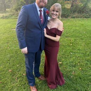 Revelry Bardot Bridesmaid Dress - Size 4